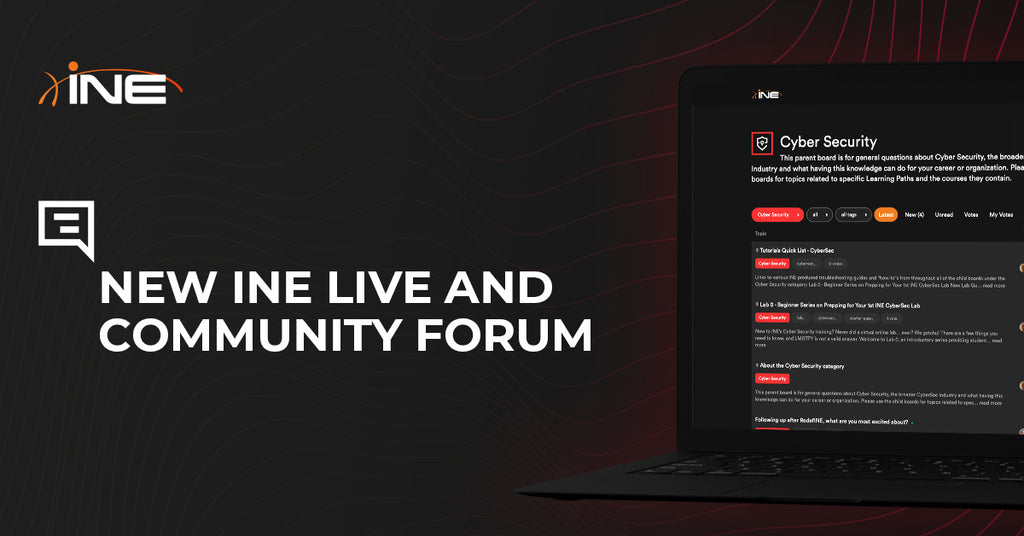 INE Launches Interactive New Tech Community and INE Live! Streaming Platform