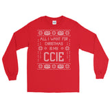 Ugly Christmas Sweater CCIE – Long Sleeve T-Shirt - INE