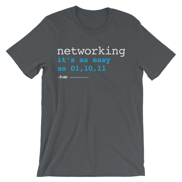 Networking Is Easy – T-Shirt - INE